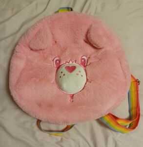 Pink Carebear backpack